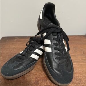 Adidas Black and White Sneakers